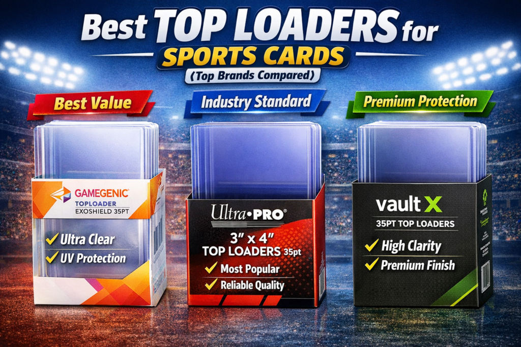 Best Top Loaders for Sports Cards (Compared) best top loaders for sports cards compared