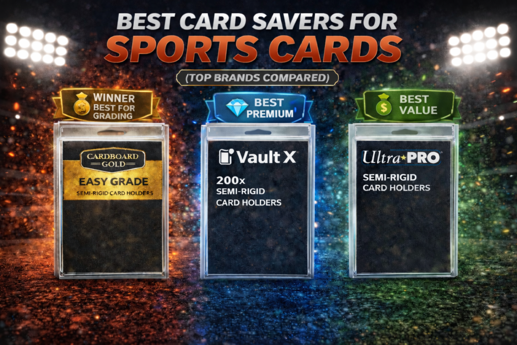 Best Semi-Rigid Card Holders for Sports Cards (Compared) best semi rigid card holders compared