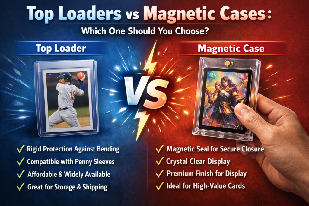 top loaders vs magnetic cases